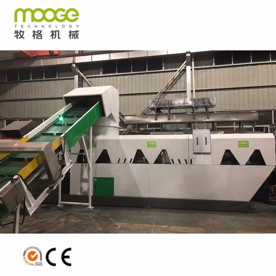 Waste PP/PE/LDPE/HDPE/BOPP/PA/PVC/ABS/PS/PC/EPE/EPS/PET Film Flake Jumbo Woven Bag Plastic Granulator Line Pelletizing Plant Granulating Recycling Machine