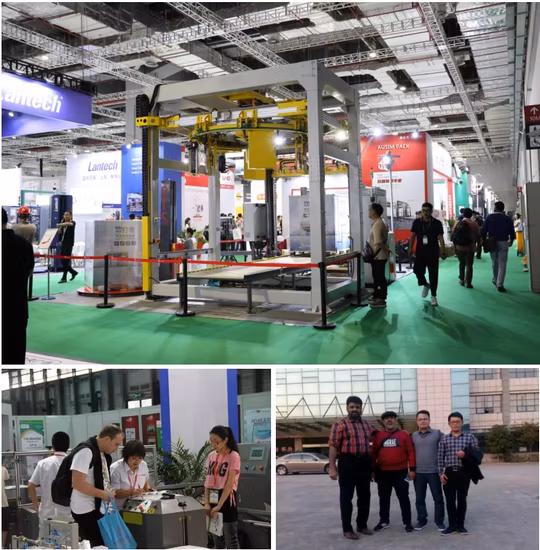 자동 버블 팩 제조기/식품 트레이 포장 팔레트 수축 플라스틱 랩 턴테이블/3면 씰 파우치 제작/박스 롤 카톤 스트레치 필름 포장 기계